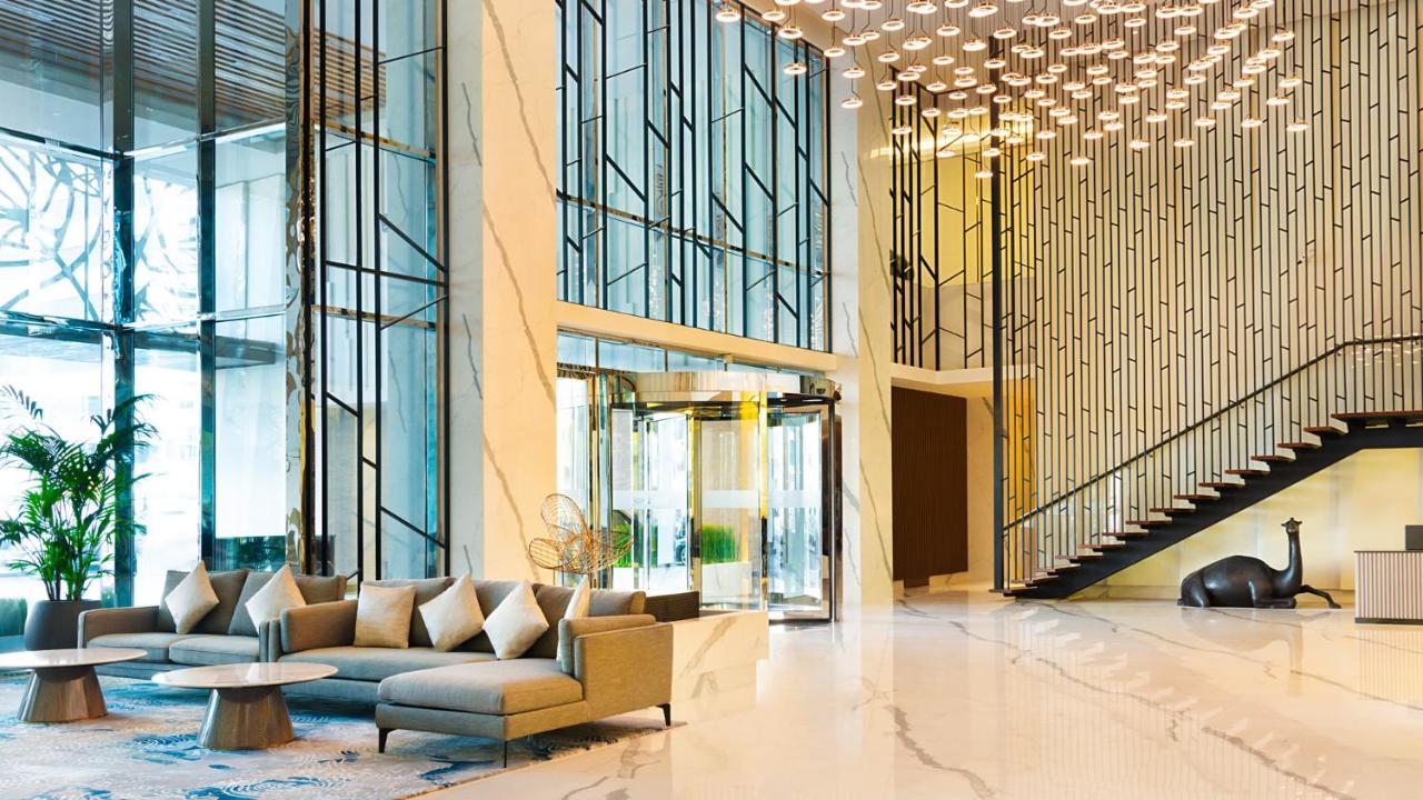 דובאי Asiana Grand Hotel מראה חיצוני תמונה The lobby of the hotel